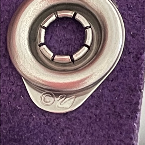 Swarovski Slake Purple Alcantara Crystal Studded Duo Wrap Bracelet - Picture 5 of 5